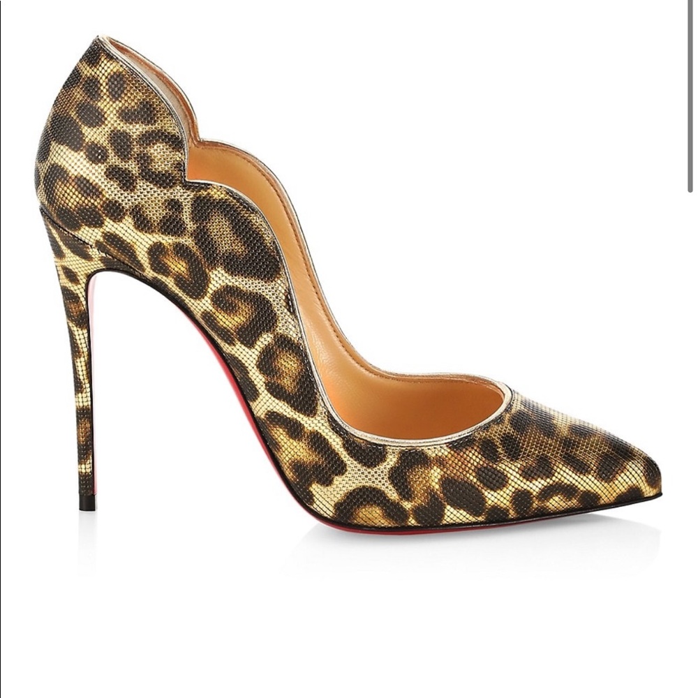 Christian Louboutin Leopard Pumps